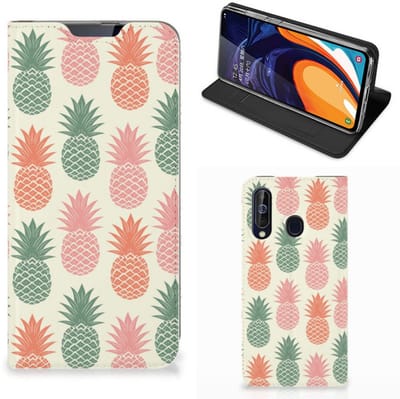Samsung Galaxy A60 Flip Style Cover Ananas