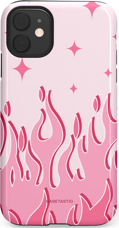 Casetastic Hoesje Geschikt voor Apple iPhone 11 - Stijlvolle Beschermende Duo-layer Case - Twinkelvuur