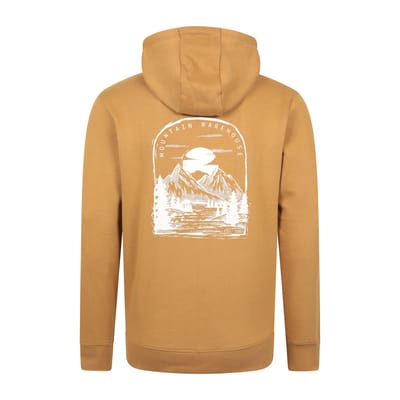 Mountain Warehouse Heren Sunrise Overhead Hoodie (Mosterd)