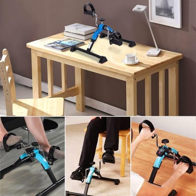Opvouwbare Pedalen Trainer - Draagbare Fiets - Indoor Fitness - Onder- en Bovenlichaam Training - Niet gespecificeerd - Niet gespecificeerd