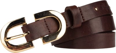 Legend Dames - Leren riem - Bruin - 85cm