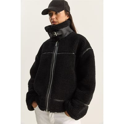 Oversized Neplederen Jasje