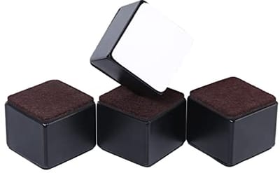 4-Pack Bedverhogers 1.5 inch - Zelfklevende Meubelverhogers voor Bank, Sofa, Tafel, Stoel