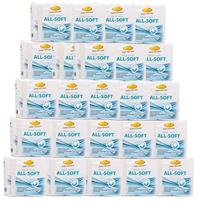 Zacht toiletpapier voor campingtoiletten, 96 rollen - ideaal voor caravans en campers