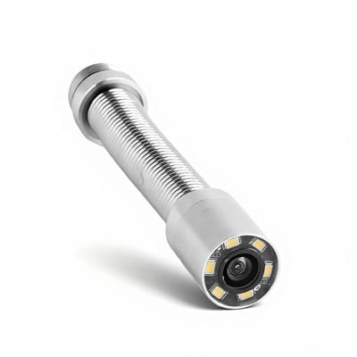 Rioolinspectiecamerakop met 6 LED-verlichting, 17 mm, IP68 Waterdicht voor Pijpafvoerinspectie en Ondergrondse Inspectie