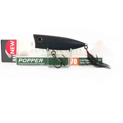 Yo Zuri Duel hardcore popper 70F drijvend kunstaas R1379-MBL (6883) black