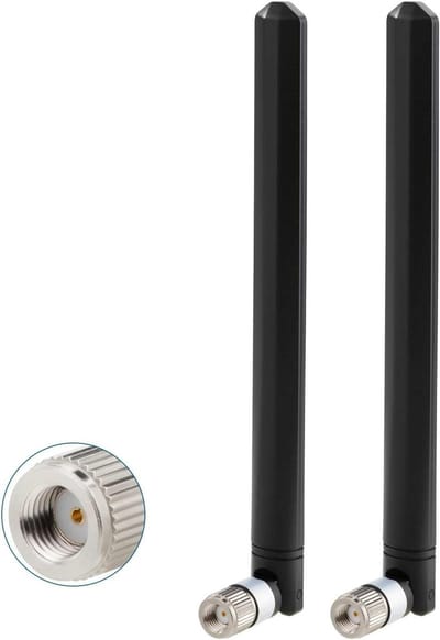 4G LTE Antenne - MIMO Antenne - Signaal Verbeteren - Dual-Band Frequentie - 5dBi Versterking - Zwart