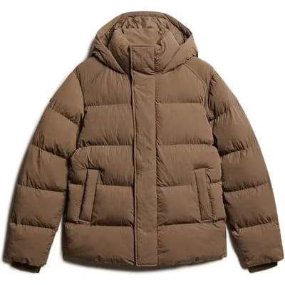 Superdry - Pufferjas met capuchon - Heren - Gewatteerde jassen