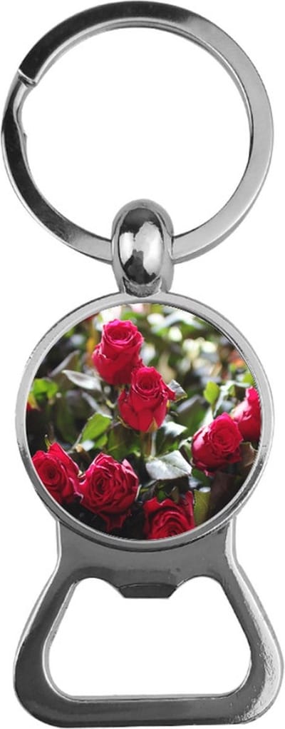 Bieropener Glas - Bloemen