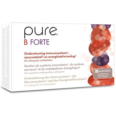 Pure® B Forte 60 Smelttabletten