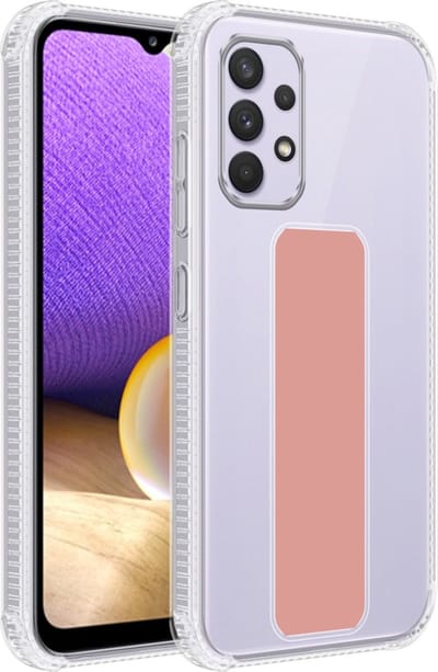 Cadorabo Hoesje geschikt voor Samsung Galaxy A33 5G in ROZE - Beschermhoes gemaakt van flexibel TPU silicone Cover Case met houder en standfunctie
