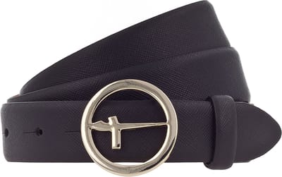 Tamaris Leren Riem Classic Belt W100 Black Zwart