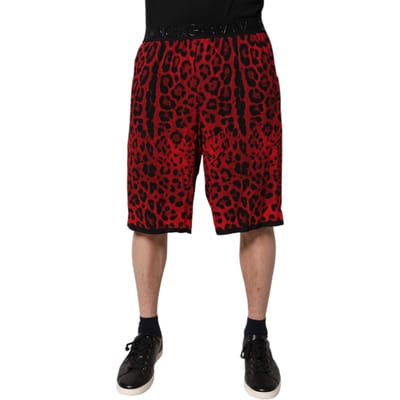 Luipaardprint Casual Shorts