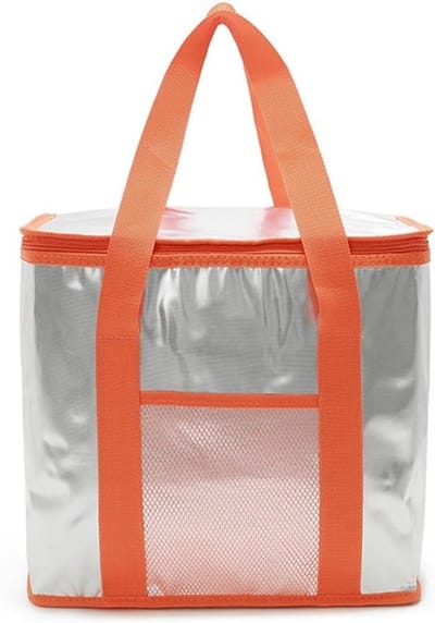 Koeltas - Draagtas - Koningsdag - 32x21x36cm - Exclusief kamperen - Multifunctionele Koeltas voor Buitenactiviteiten - Ideaal voor Strand - Kamperen en Picknicks - Oranje kleur