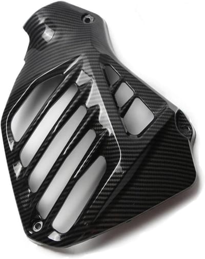 Radiator Grille Guard - Motorfiets Paneel Cover - Motor Koeling Verbeteren - Directe Luchtstroom - 1 Stuks - Koolstofvezelpatroon