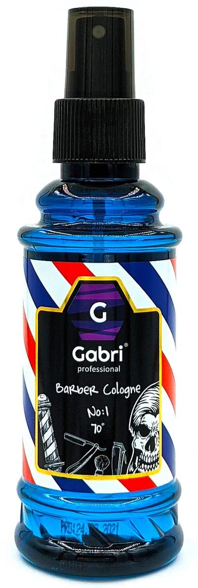 Gabri Barber Professional Cologne Nr. 1 - Klassieke aftershave met 70% alcohol - 150ml