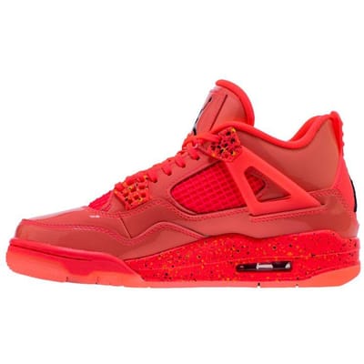 Air Jordan 4 Retro NRG Hot Punch Baskets Femme Rouge Noir Volt AQ9128-600 36.5 red