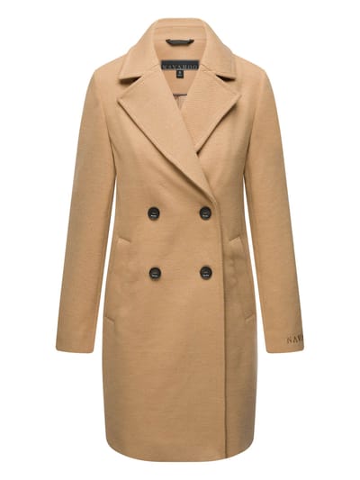 Navahoo Frostjuwel dames overgangsmantel met elegante strependetails