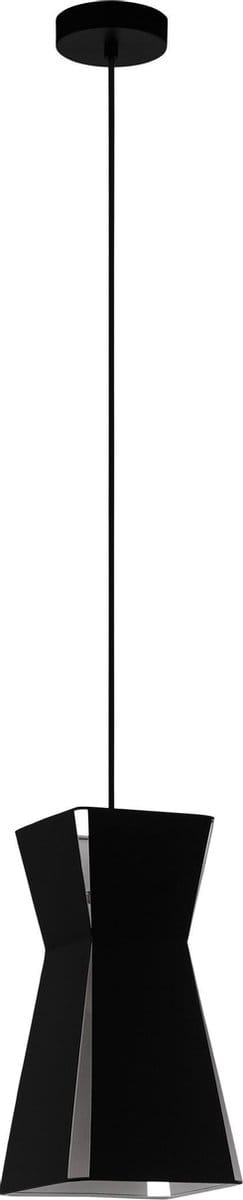 EGLO Valecrosia Hanglamp - E27 - 18 cm - Zwart/Wit