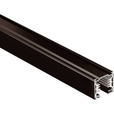 Ivela 3-fasen railsysteem LKM QUADRO DALI, zwart, 100 cm