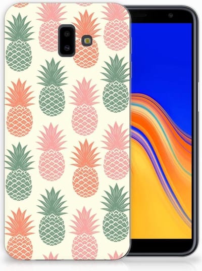 Samsung Galaxy J6 Plus (2018) Siliconen Case Ananas