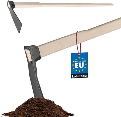 Houten Tuinwiedel met Handvat voor Onkruid wieden en Verplanten - 120 cm