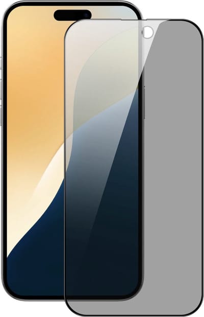 Dux Ducis - Privacy Screenprotector - Geschikt voor Apple iPhone 16 Plus - Tempered Glass - Zwart