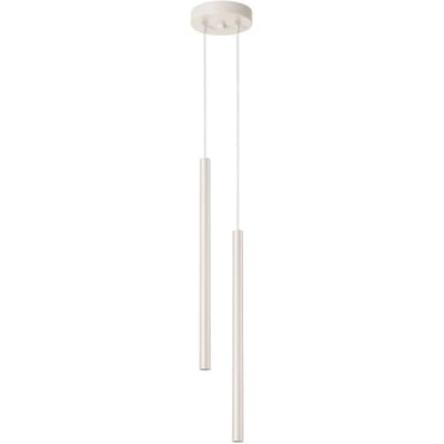 Sollux Lighting Hanglamp Pastelo - G9 - beige - staal - 104x15x15cm