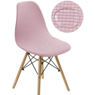 Waterbestendige Shell Stoelhoes Elastische Keukenstoelhoezen Eetkamer Jacquard Stoel Zitkussens Banket Bruiloften Versieren 1 -Stuks 1-PCS