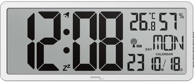 Wandklok Technoline WS 8135 digitaal 367x157x24 mm