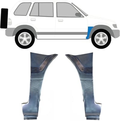 Reparatiepaneel voorspatbord voor Kia Sportage 1994-2002 / Links + Rechts / Set