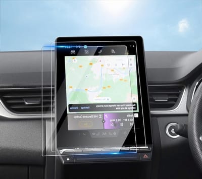 Screen Protector voor Renault Captur 2 2025 - 10.4 Inch GPS Accessoire met PET Nanofilm, Krassenbestendig en Vingerafdruk Vermindering, 4H Hardheid en Duurzaamheid