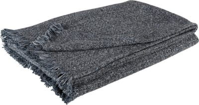 Plaid Donkerblauw Katoen 170x130 cm