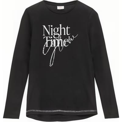 s.Oliver Junior T-shirts Black Size: 134/140 | T-shirts Outlet | Unisex | Zwart