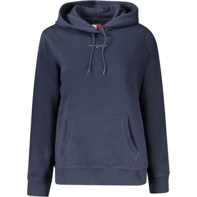 Tommy Hilfiger Blauw Katoenen Dames Hoodie