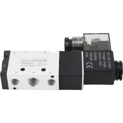 4V210?08 Elektrische Magneetventiel 2 Posities 5 Wegen Cilinderbesturing Omkeerventiel Pneumatische Lucht