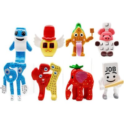 9cm VOLEZ UN CERVEAU POURRI Bleu Non. 67 Jouet PVC Figurine Mignonne Poupées Jeu Environnement Bleu Non. 67 Jouets Modèles de Jouets pour l'Anniversaire des Enfants Cadeaux Durables