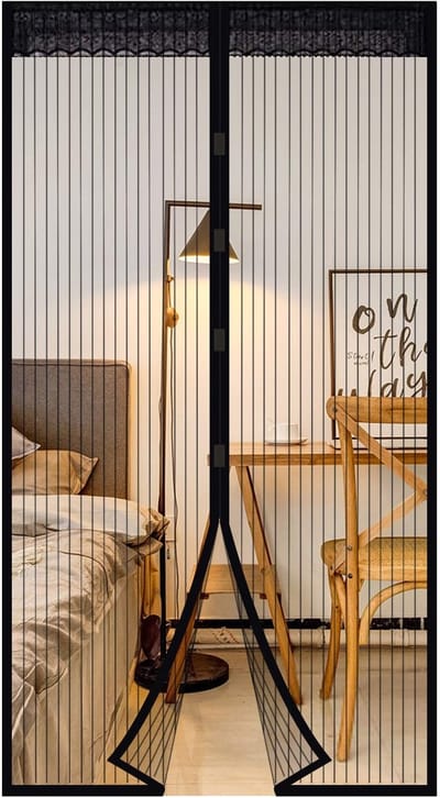 Dailygoody - Insectenhor - Magnetisch - Automatische sluiting - 140 x 240 cm - Makkelijk te installeren - Geschikt voor balkon en deur