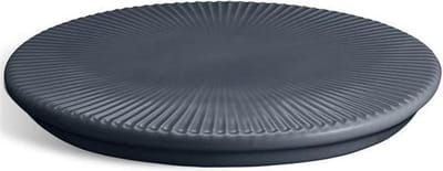 Kähler Hammershøi Serveerbord - Ø 25 cm - Keramiek - Antraciet