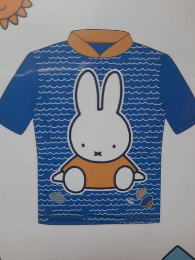 Nijntje UV t-shirt maat 74-80 korte mouwen blauw jongens