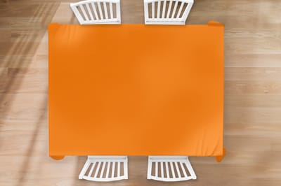 Tafelkleed - Tafellaken - 260x180 cm - Oranje - Seizoenen - Herfst - Kleur - Binnen en Buiten