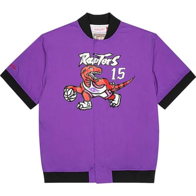 Mitchell And Ness NBA Vince Carter Warm Up Jas Paars