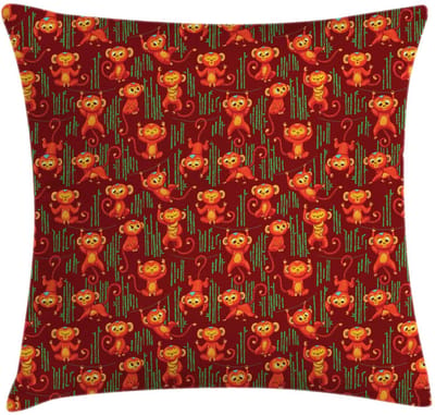 ABAKUHAUS Kussenhoes – Tweezijdig bedrukt – 40x40 cm – Ruby-Groen