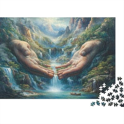 Puzzel 1000 stukjes - Legpuzzel Volwassenen - Ontspanning Thuis - Gerecycled Papier - 38 x 26 cm