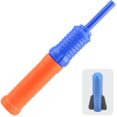Handheld Raketwerper Speelgoedset met Schuimraketten Buiten Verjaardagscadeaus voor Kinderen Leeftijd 6-12 – Leuk Zomer Tuin Spelletjes Feestbedankje blue