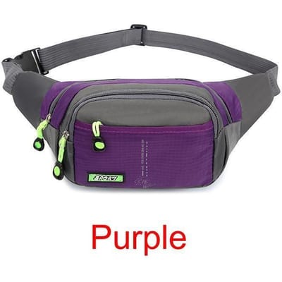 Heren Heuptas Canvas Tas Grote Capaciteit Waterrimpel 7 Kleuren Borsttas Sport Telefoontassen Mode Multifunctioneel Outdoor Waterdicht Heuptasje One Size