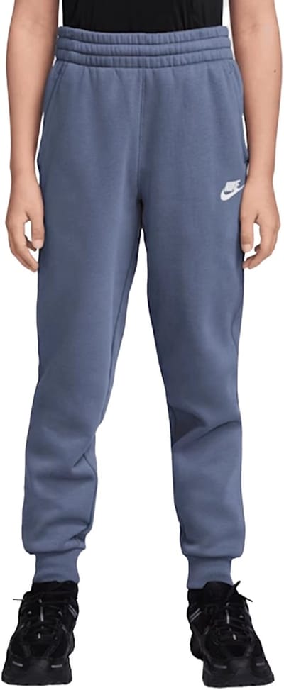 Nike sportswear club fleece broek in de kleur blauw.