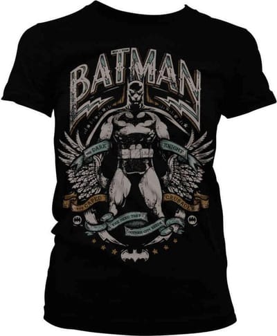 DC Comics Batman Dames Tshirt -S- Dark Knight Crusader Zwart