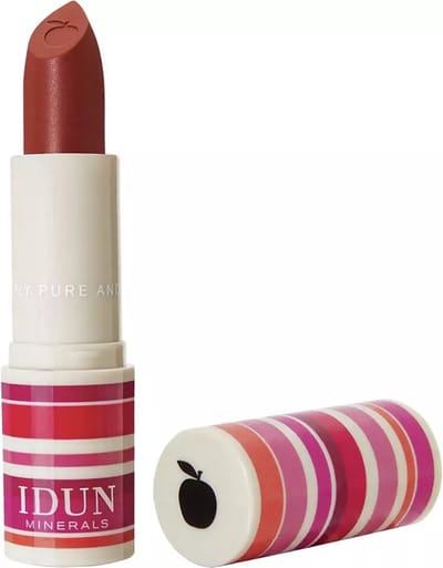Idun Minerals Lippenstift - Matte Lippenstift Junfrubär - Roos/Bruin