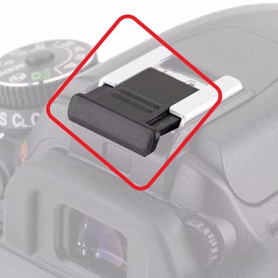 Hot shoe beschermkapjes / BS-1 Flash covers / voor Canon, Nikon, Olympus en Pentax / 3Pack